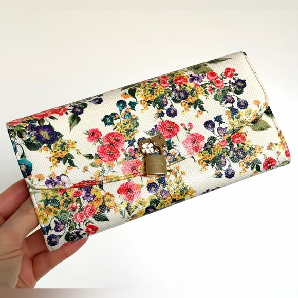 Dolce & Gabbana Long Floral Wallet - Picture 3 of 15